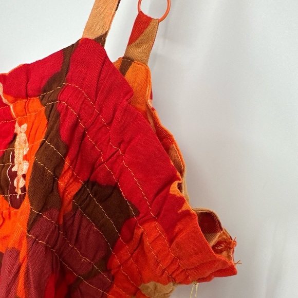 True Destinations Resort Wear Small Cotton Tunic Dress Beach CoverUp NEW - Picture 2 of 5